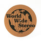 World Wide Stereo 12" Cork Turntable Slipmat - 1979 Special Edition