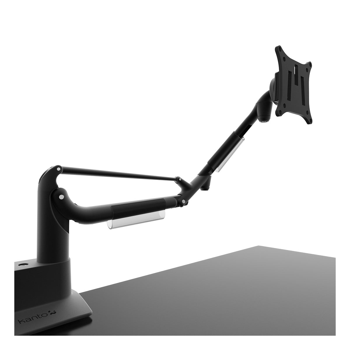 Kanto DMS2000 Dual-Monitor Desktop Mount for 17" - 32" Displays with Gas-Shocks (Black)