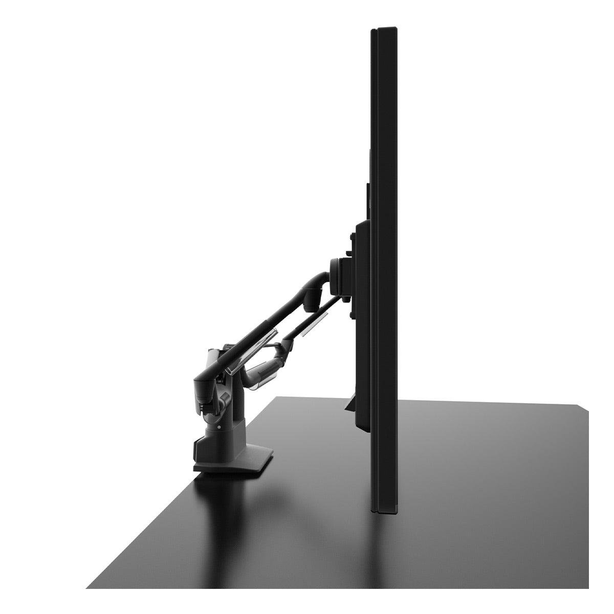 Kanto DMS2000 Dual-Monitor Desktop Mount for 17" - 32" Displays with Gas-Shocks (Black)