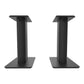 Kanto YU6 Powered Bookshelf Speakers with Bluetooth (Matte Black) with SP9 Desktop Stands (Black)