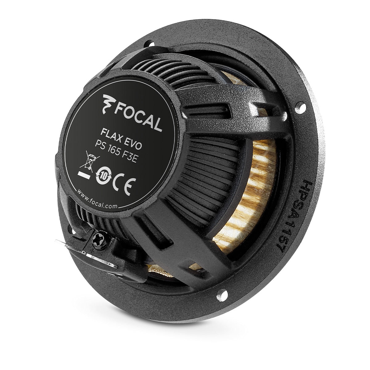 Focal Mobile PS 165 F3E 6-1/2" Expert Flax Evo 3-Way Component Speakers