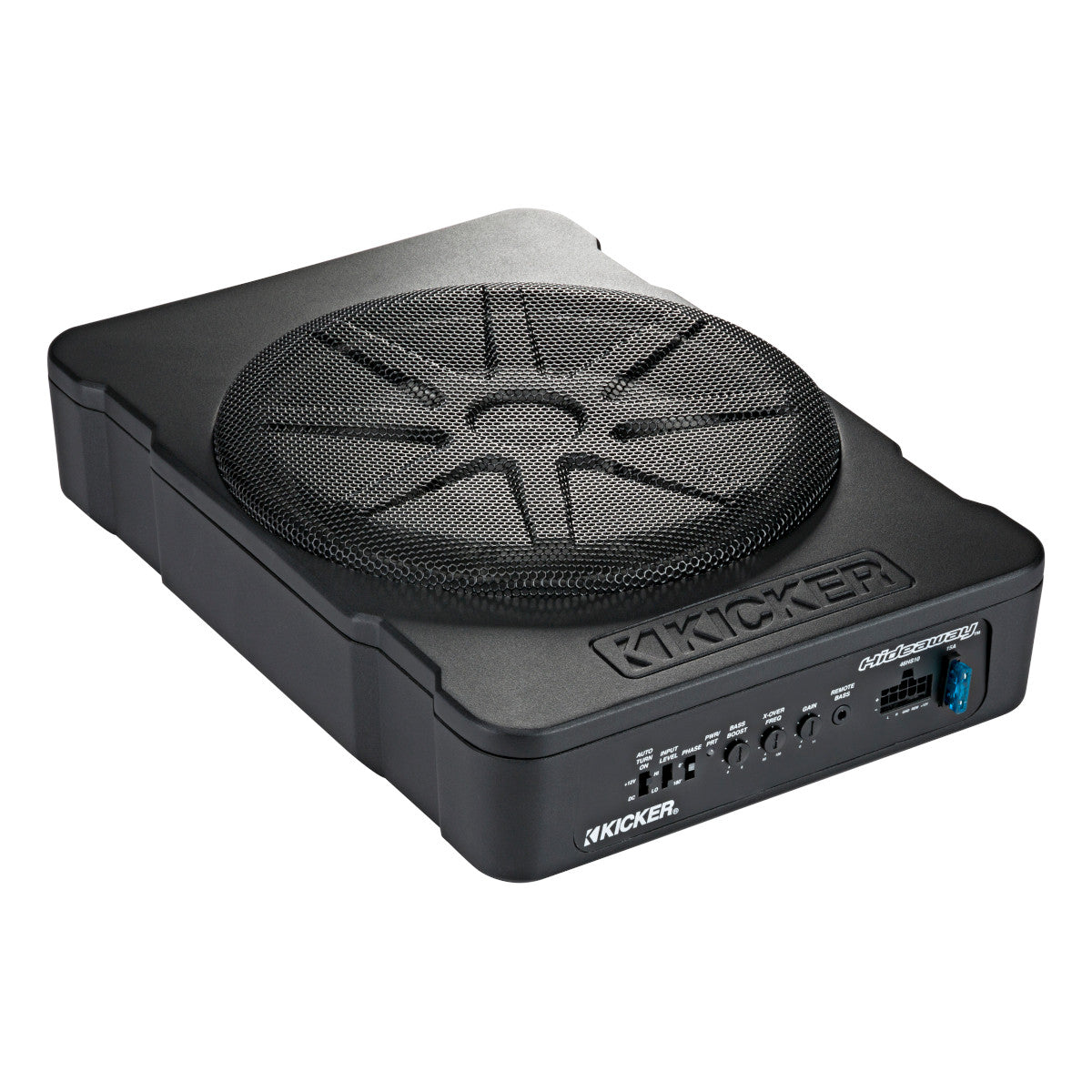 Kicker 46HS10 Hideaway Compact Powered 10" Subwoofer Enclosure