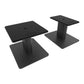 Kanto SP6HD 6" Universal Desktop Speaker Stands with Rotating Top Plates and Cable Management - Pair (Black)