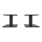 Kanto SP6HD 6" Universal Desktop Speaker Stands with Rotating Top Plates and Cable Management - Pair (Black)