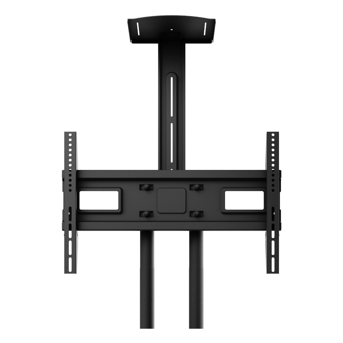Kanto MTM65PL Mobile TV Mount with Adjustable Shelf for 37-inch to 65-inch TVs (Black)