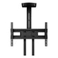Kanto MTM65PL Mobile TV Mount with Adjustable Shelf for 37-inch to 65-inch TVs (Black)