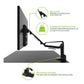 Kanto DMS1000 Desktop Monitor Mount for 17" - 32" Displays with Gas-Shock (Black)