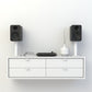 Kanto YU Powered Bookshelf Speaker with Bluetooth & RCA Input (Matte Black) - Pair