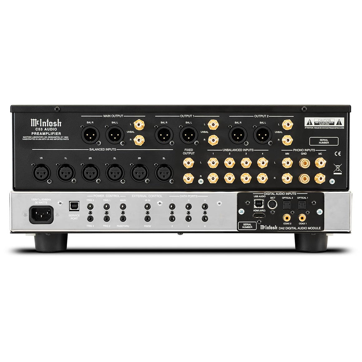 McIntosh C53 Stereo Preamplifier with Digital Audio Module