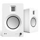 Kanto TUK Premium Powered Speakers - Pair with S6 Desktop Speaker Stands (White)