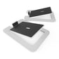 Kanto TUK Premium Powered Speakers - Pair with S6 Desktop Speaker Stands (White)