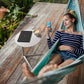 BDI Milo 1065 Laptop/Side Table (Salt)