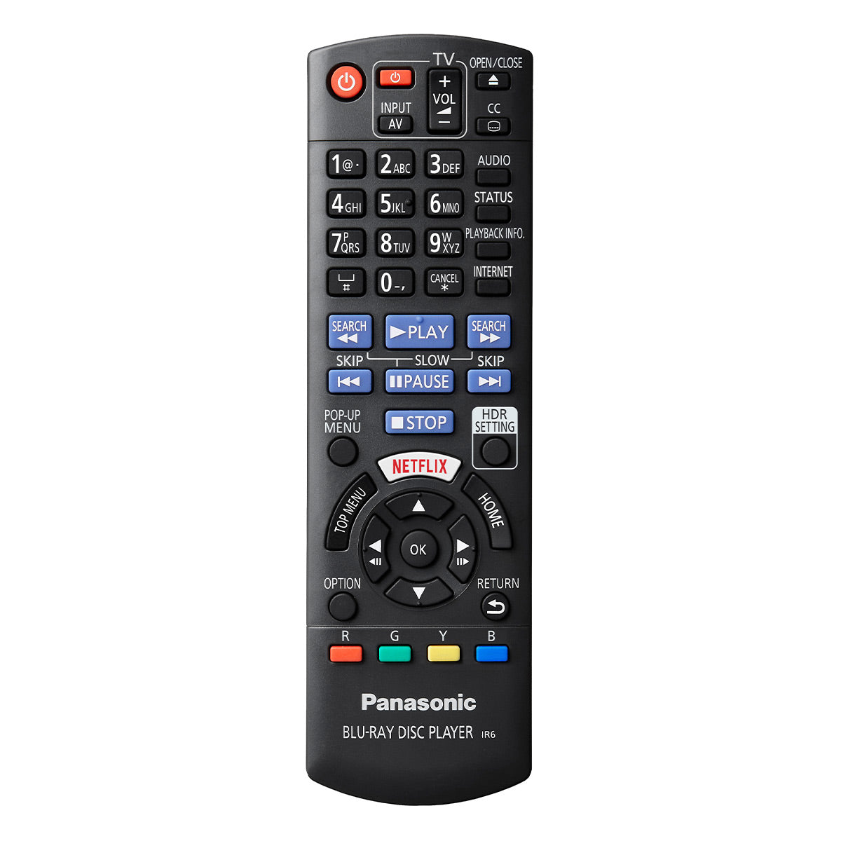 Panasonic DP-UB820-K 4K Ultra HD Blu-ray Player with HDR10+ and Dolby Vision Playback