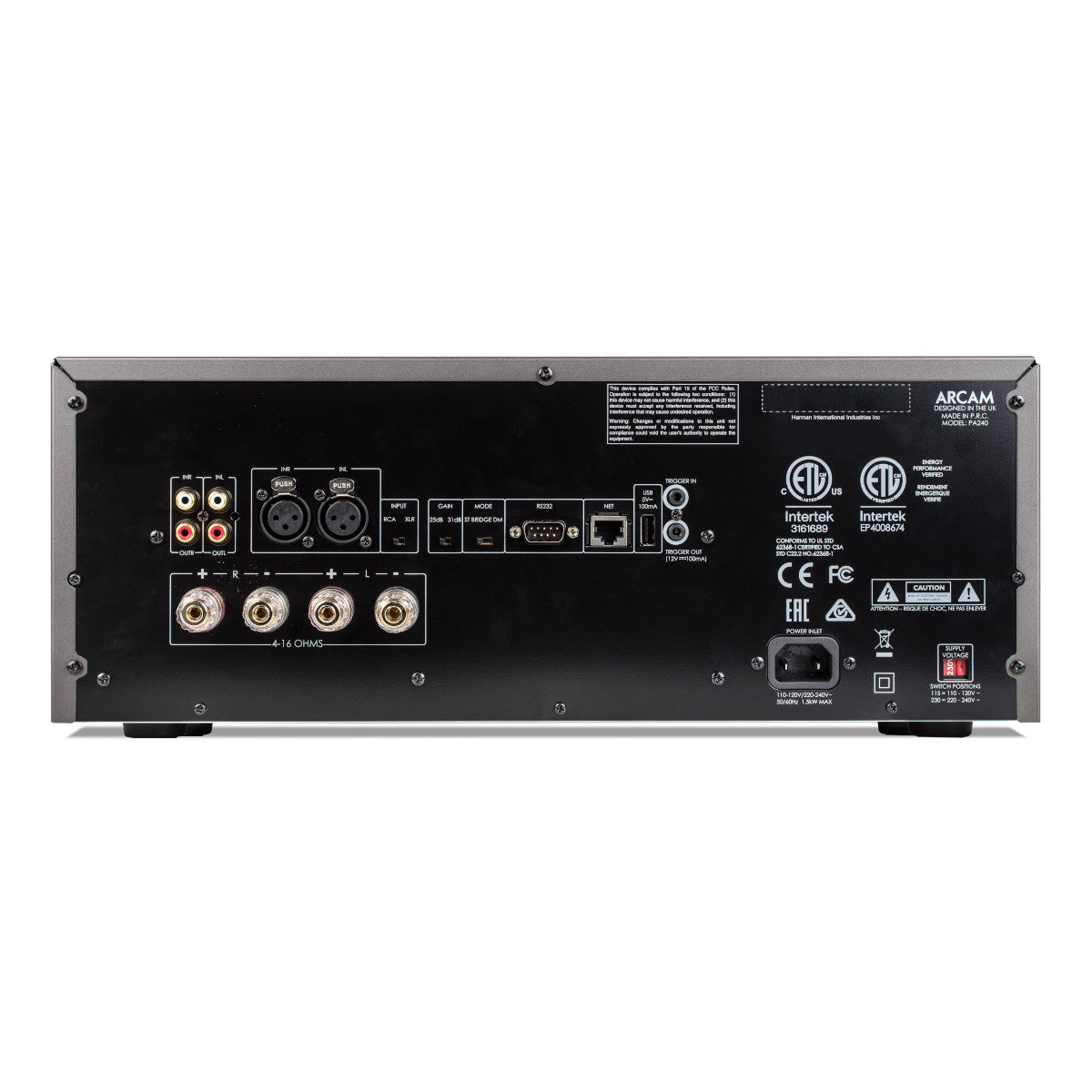 Arcam PA240 2-Channel Class G Power Amplifier