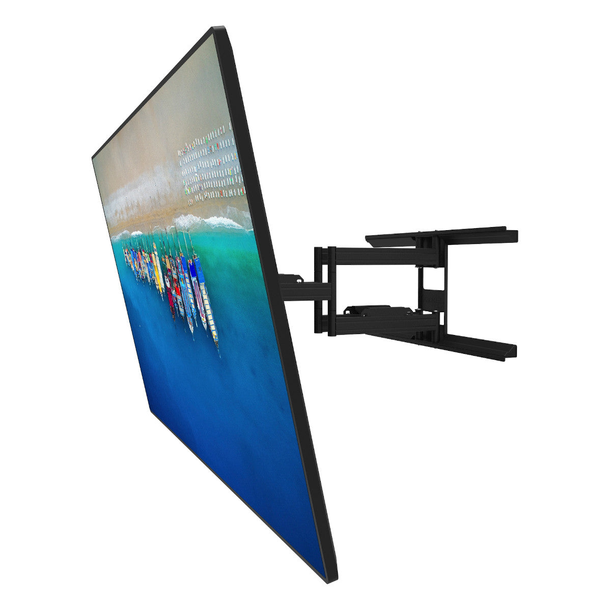 Kanto PDX700G Articulating Full Motion Outdoor Galvanized TV Mount for 42" - 100" TV
