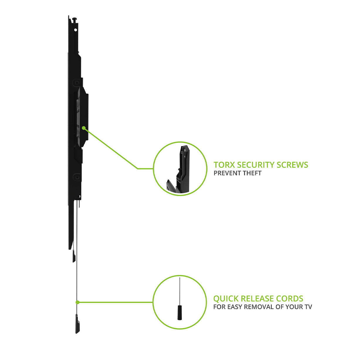 Kanto PF300 Low Profile Wall Mount for 32" - 90" TV