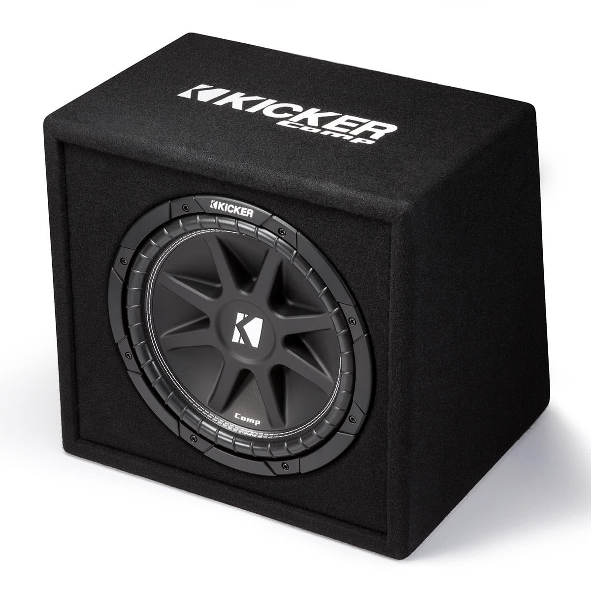 Kicker 43VC124 12" Comp 4-Ohm Subwoofer Enclosure