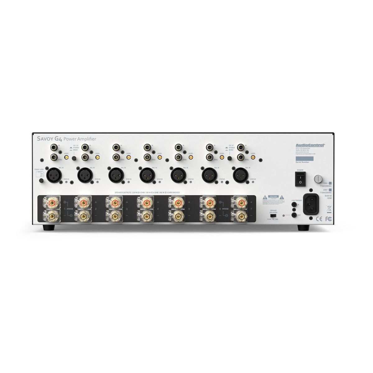 AudioControl Savoy G4 7-Channel Home Theater Amplifier