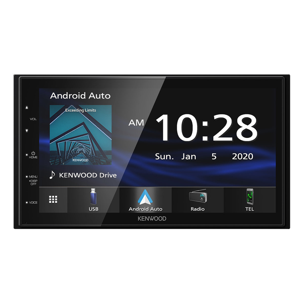 Kenwood DMX4707S 6.8" Digital Media Touchscreen Receiver w/ Apple CarPlay and Android Auto