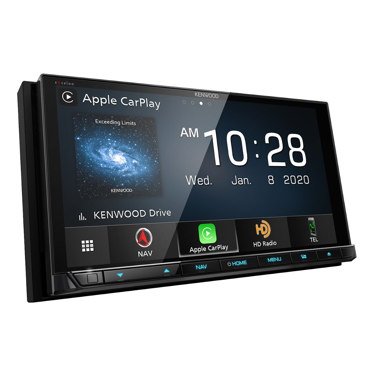 Kenwood DNX997XR 6.8" CD/DVD Garmin Navigation Touchscreen Receiver w/ Apple CarPlay and Android Auto