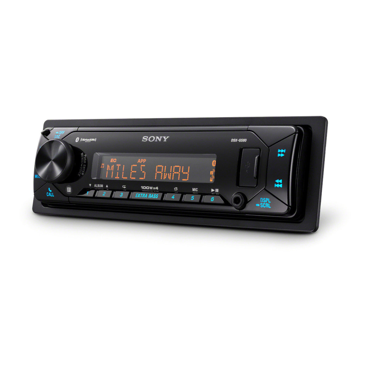 Sony Mobile DSX-GS80 High-Power Digital Media Receiver with Bluetooth