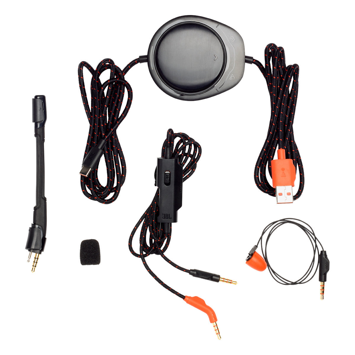 JBL Quantum ONE Over-Ear USB Gaming Headset (Black)