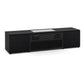 Salamander Chicago 245S Cabinet for integrated LG UST Projector - Black Oak, Black Top