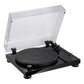 Audio-Technica AT-LPW50PB Fully Manual Belt-Drive Turntable (Piano Black)