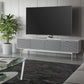 BDI Align 7473 Low 4-Door Cabinet with Console Base (Satin White)