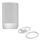 Sonos Move Durable, Battery-Powered Smart Speaker with Additional Charging Base (White)