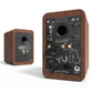 Kanto YU4 Powered Bookshelf Speakers with Built-In Bluetooth - Pair (Walnut)