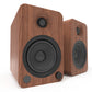 Kanto YU4 Powered Bookshelf Speakers with Built-In Bluetooth - Pair (Walnut)