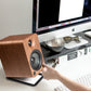 Kanto YU4 Powered Bookshelf Speakers with Built-In Bluetooth - Pair (Walnut)