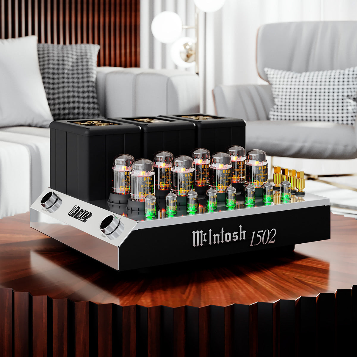McIntosh MC1502 2 Channel Vacuum Tube Amplifier
