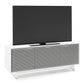 BDI Align 7477 3-Door Cabinet with Media Base (Satin White)