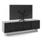 BDI Align 7479 4-Door Cabinet with Media Base (Fog Grey)