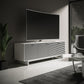 BDI Align 7479 4-Door Cabinet with Media Base (Satin White)