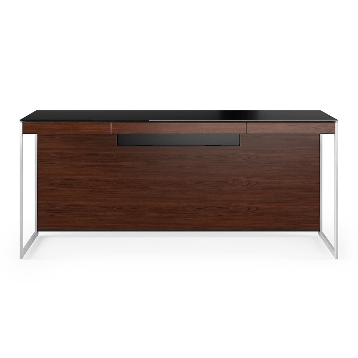 BDI Sequel 20 6101 Desk (Chocolate/Nickel)