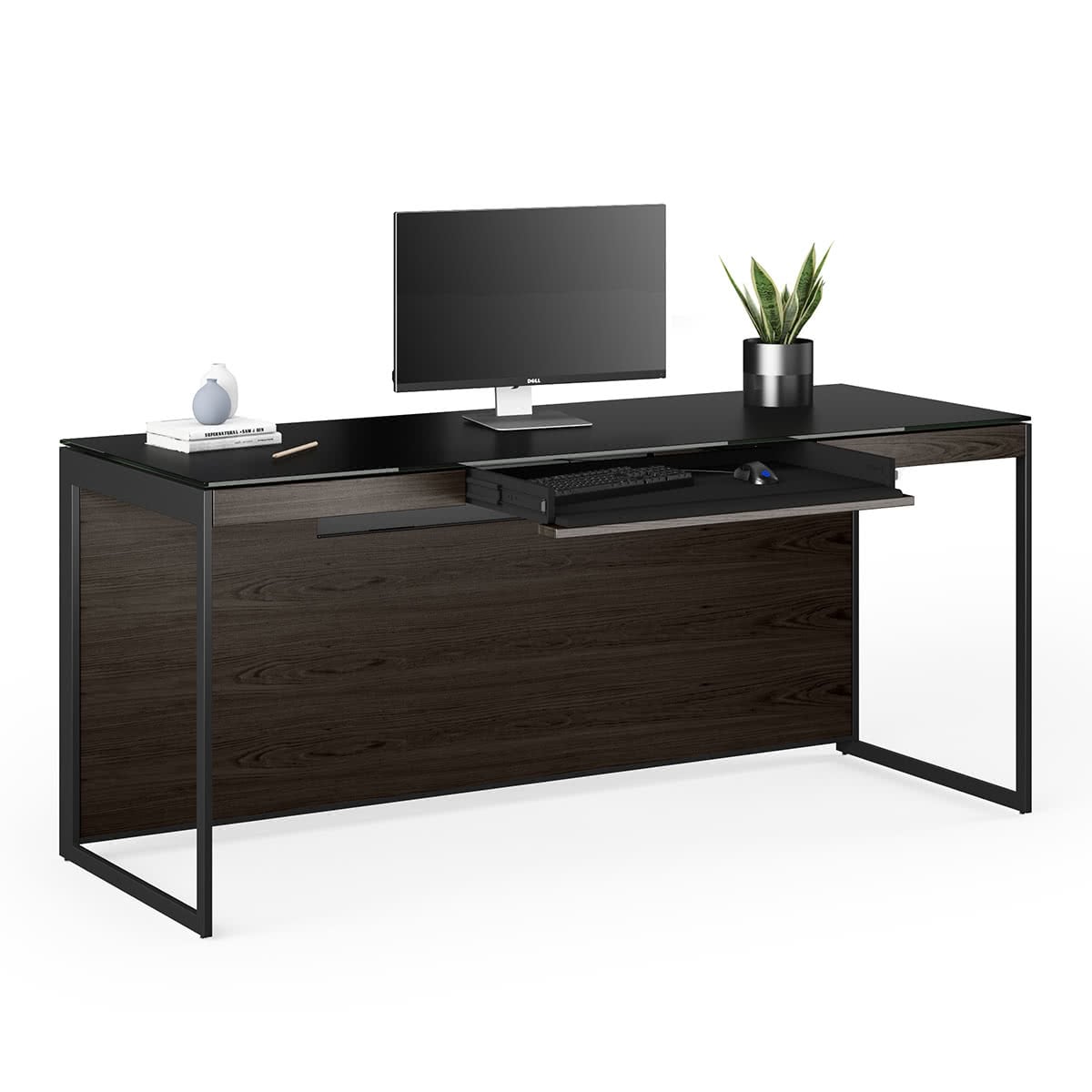 BDI Sequel 20 6101 Desk (Charcoal/Black)