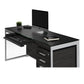 BDI Sequel 20 6101 Desk (Charcoal/Nickel)