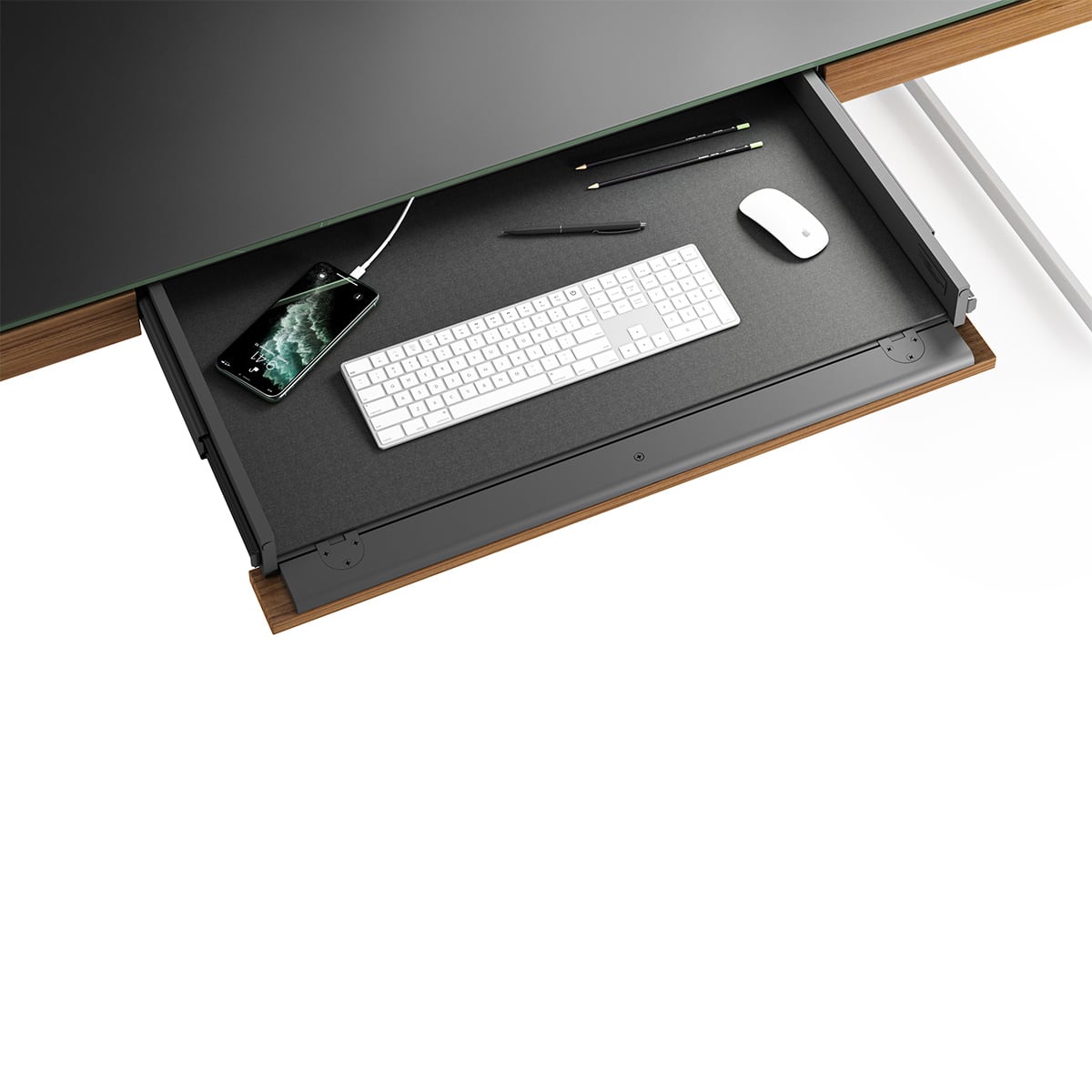 BDI Sequel 20 6101 Desk (Walnut/Black)