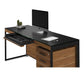BDI Sequel 20 6101 Desk (Walnut/Black)