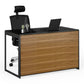 BDI Sequel 20 6103 Compact Desk (Walnut/Black)