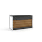 BDI Sequel 20 6103 Compact Desk (Walnut/Nickel)