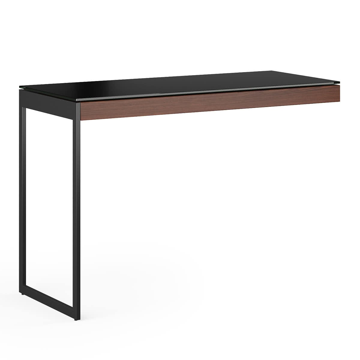 BDI Sequel 20 6112 Return Desk (Chocolate/Black)