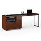 BDI Sequel 20 6112 Return Desk (Chocolate/Black)