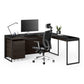 BDI Sequel 20 6112 Return Desk (Charcoal/Black)