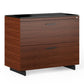 BDI Sequel 20 6116 Lateral File Cabinet (Chocolate/Black)