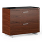 BDI Sequel 20 6116 Lateral File Cabinet (Chocolate/Nickel)