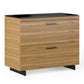 BDI Sequel 20 6116 Lateral File Cabinet (Walnut/Black)